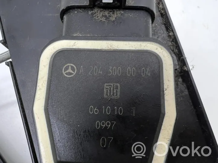 Mercedes-Benz C W204 Pedale dell’acceleratore A2043000004
