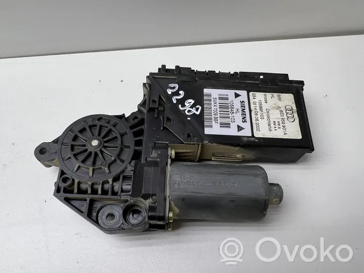 Audi A4 S4 B6 8E 8H Silniczek podnoszenia szyby drzwi tylnych 8E0959801A