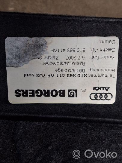 Audi A5 8T 8F Półka tylna bagażnika 8T0863411