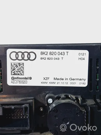 Audi Q5 SQ5 Unité de contrôle climatique 8K2820043T
