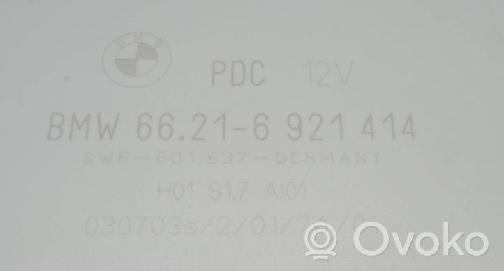 BMW 5 E39 Sterownik / Moduł parkowania PDC 6921414