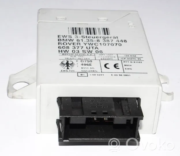 BMW 5 E39 Immobilizer control unit/module 8387448