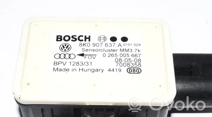 Audi A4 S4 B8 8K Czujnik przyspieszenia ESP 8k0907637a