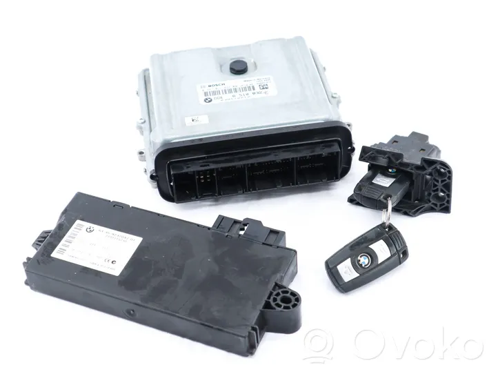 BMW 3 E90 E91 Komputer / Sterownik ECU i komplet kluczy 8510832