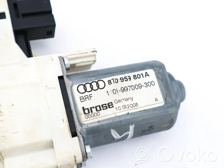 Audi A5 8T 8F Priekinis varikliukas langų pakėlėjo 8T0959801A