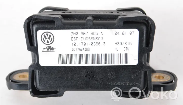 Audi A3 S3 A3 Sportback 8P Sensore di imbardata accelerazione ESP 7H0907655A