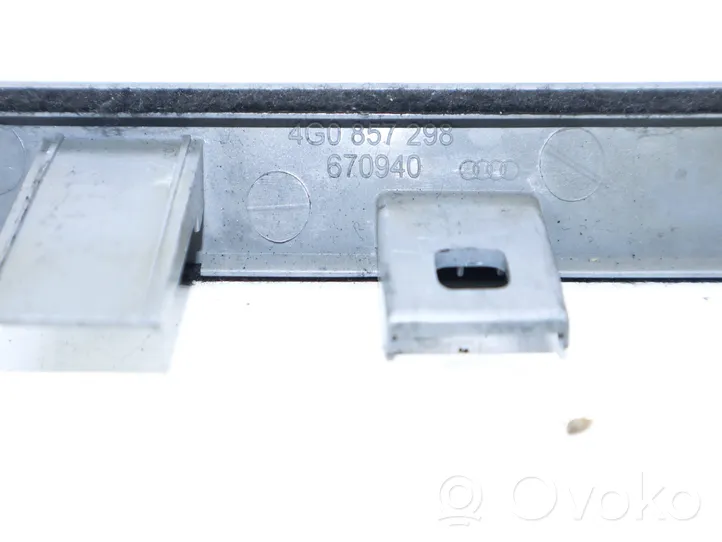 Audi A6 S6 C7 4G Panneau de garniture tableau de bord 4G0857298