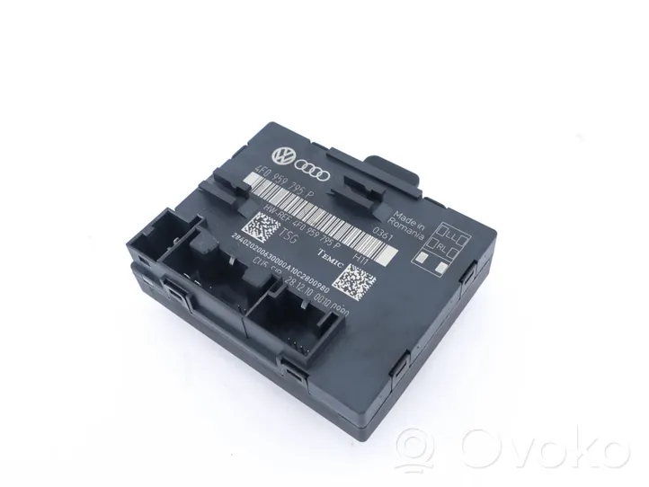 Audi A6 S6 C6 4F Oven ohjainlaite/moduuli 4F0959795P