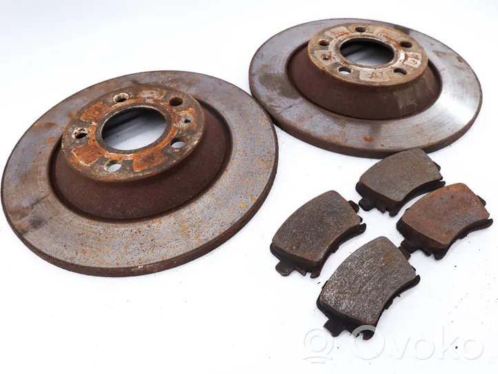 Audi A6 Allroad C6 Rear brake disc 