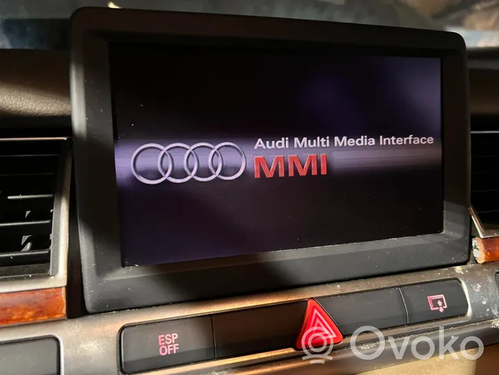 Audi A8 S8 D3 4E Monitori/näyttö/pieni näyttö 4E0857273F