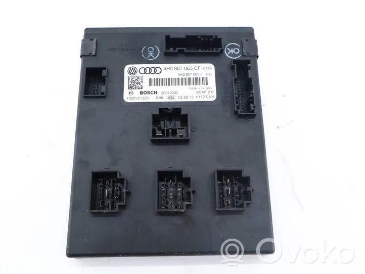 Audi A6 Allroad C7 Komputer / Sterownik ECU i komplet kluczy 4H0907063CF