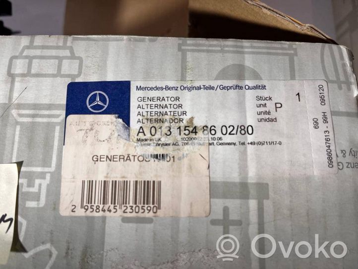 Mercedes-Benz G W461 463 Generatore/alternatore A0131548602