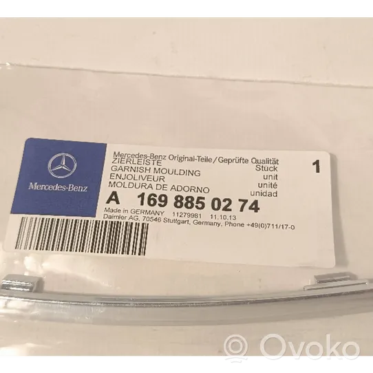 Mercedes-Benz A W169 Listwa zderzaka przedniego A1698850274