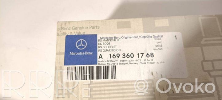 Mercedes-Benz A W169 Funda de la junta CV exterior del eje de transmisión A1693601768