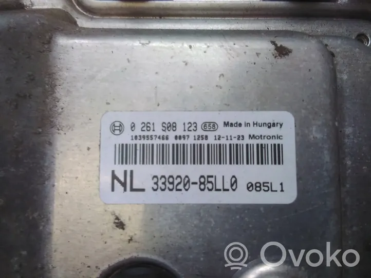 Opel Agila B Sterownik / Moduł ECU 3392085LL0