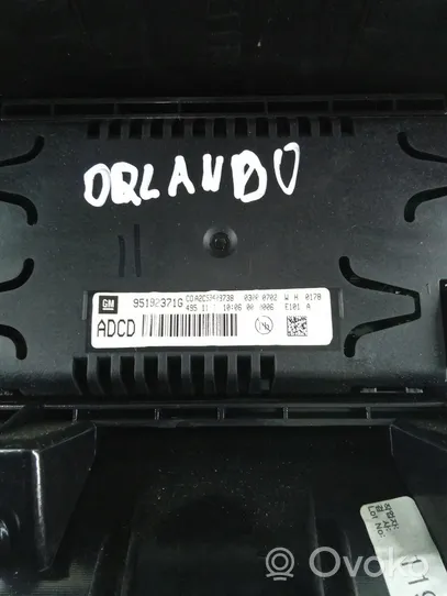 Chevrolet Orlando Monitor/display/piccolo schermo 95192371G