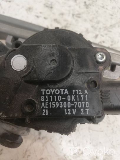 Toyota Hilux (AN120, AN130) Moteur d'essuie-glace 851100K171