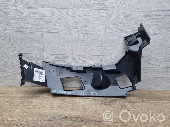 Opel Vivaro Staffa di rinforzo montaggio del paraurti anteriore 9833130880