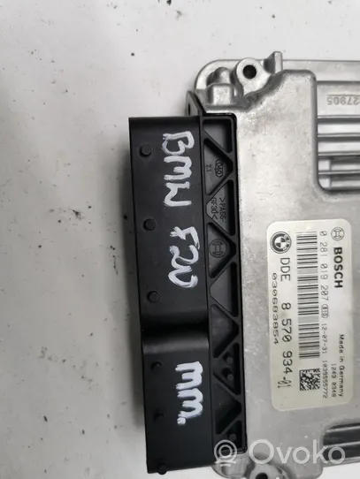 BMW 1 F20 F21 Centralina/modulo motore ECU 