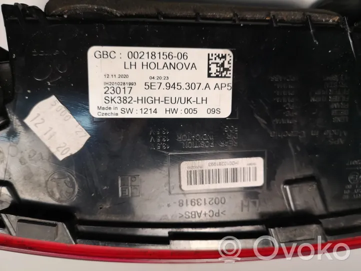 Skoda Octavia Mk4 Rear/tail lights 5E7945307A