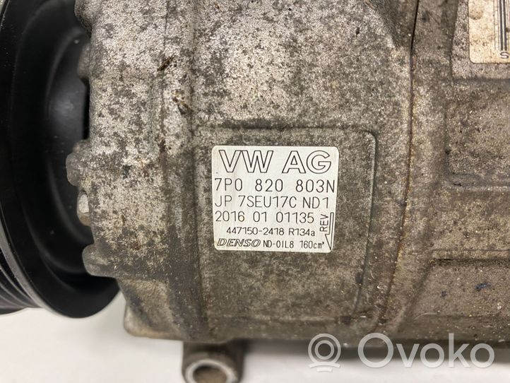 Volkswagen Touareg II Kompresor / Sprężarka klimatyzacji A/C 7P0820803N