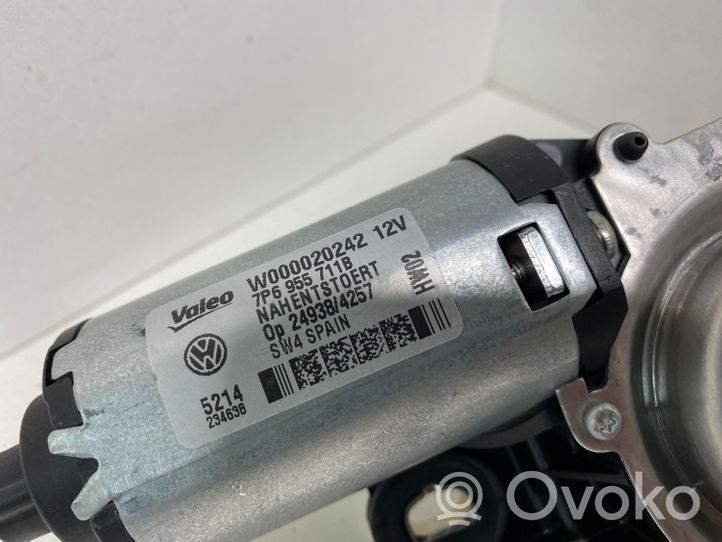 Volkswagen Touareg II Moteur d'essuie-glace arrière 7P6955711B