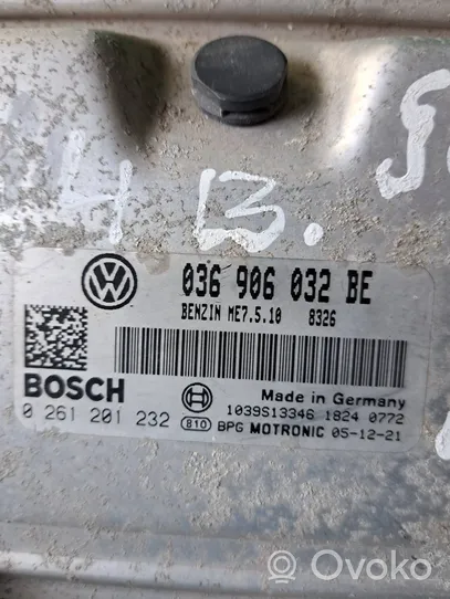 Volkswagen Golf V Sterownik / Moduł ECU 036906032BE