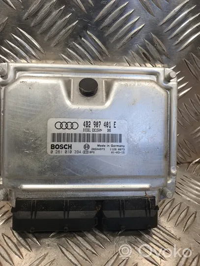 Audi A6 S6 C5 4B Calculateur moteur ECU 4B2907401E