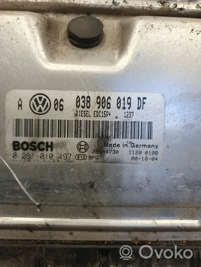 Volkswagen Golf IV Centralina/modulo del motore 038906019DF