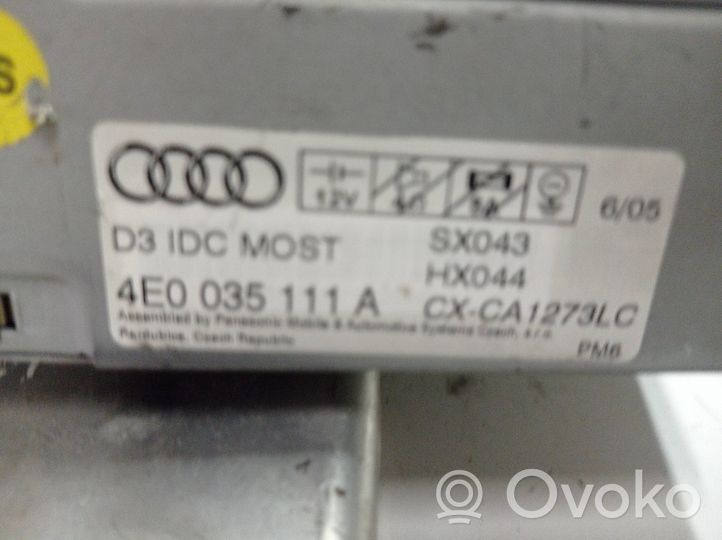 Audi A6 S6 C6 4F CD/DVD keitiklis 4E0035111A