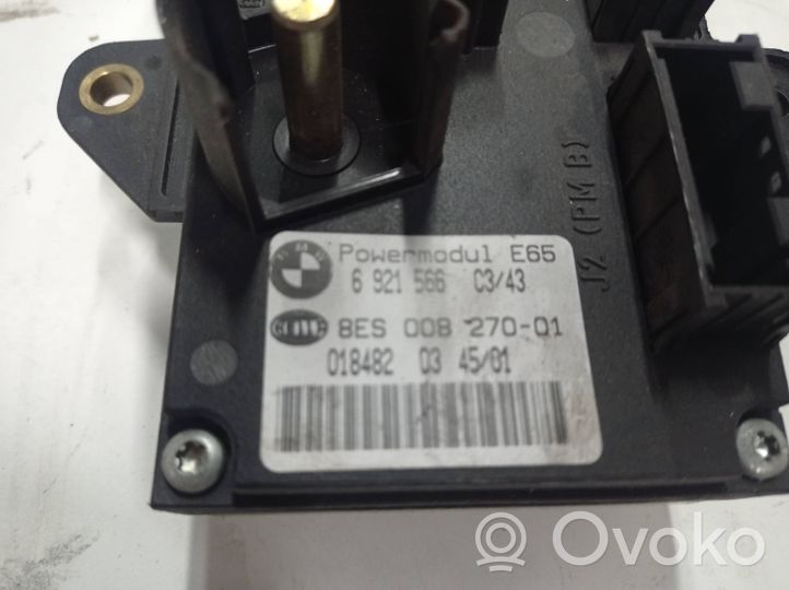 BMW 7 E65 E66 Unité de commande, module ECU de moteur 6921566