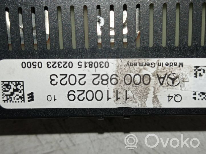 Mercedes-Benz Vito Viano W447 Relè di ricarica A0009822023