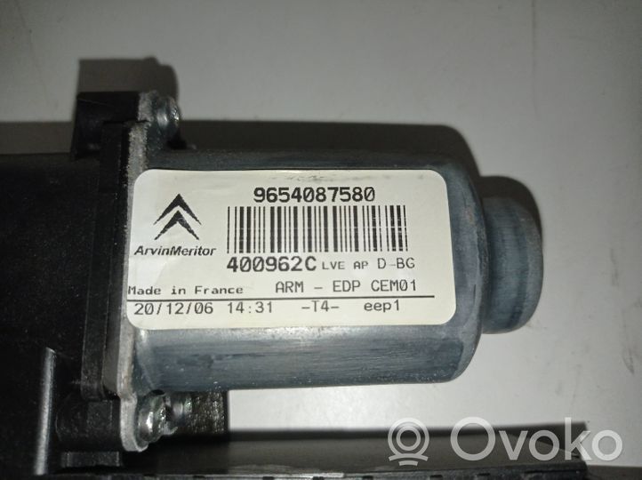 Citroen C4 Grand Picasso Moteur de lève-vitre de porte avant 9654087580