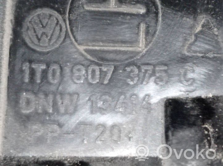 Volkswagen Touran I Mocowanie narożnika zderzaka tylnego 1t0807375c