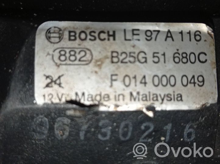 Mazda Premacy Etusumuvalo B25G51680C