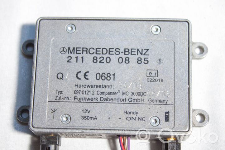 Mercedes-Benz CLC CL203 Antenna bluetooth 2118200885