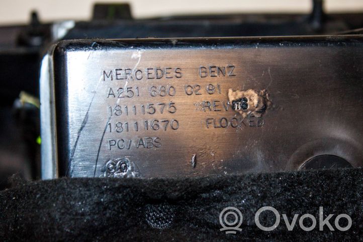 Mercedes-Benz R W251 Schowek deski rozdzielczej / Komplet a2516800291
