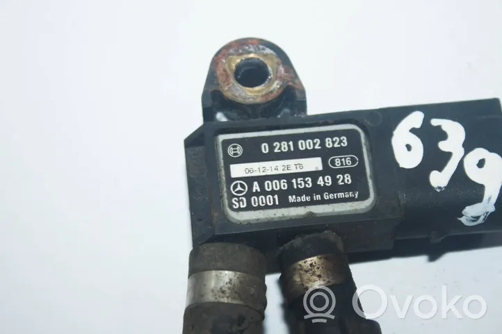 Mercedes-Benz Vito Viano W639 Air pressure sensor A0061534928