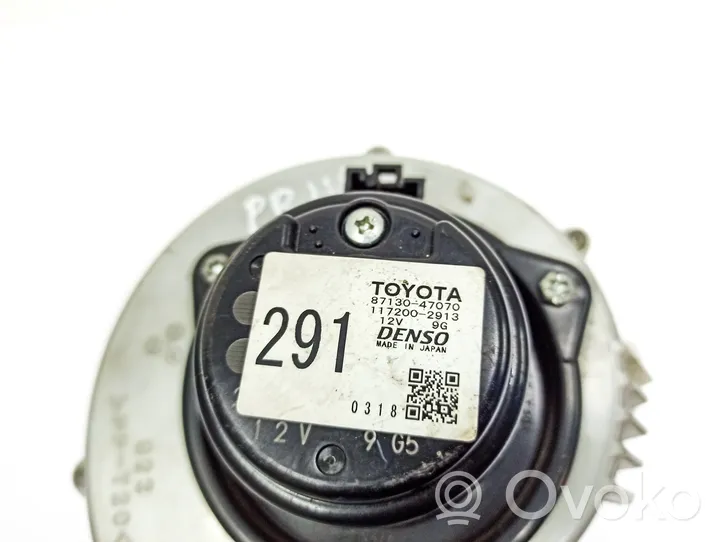 Toyota Prius (XW20) Ventola riscaldamento/ventilatore abitacolo 8713047070