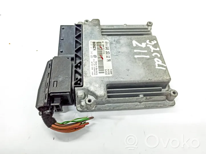 Mercedes-Benz E W211 Juego de cerradura y set ECU del motor A6481531279