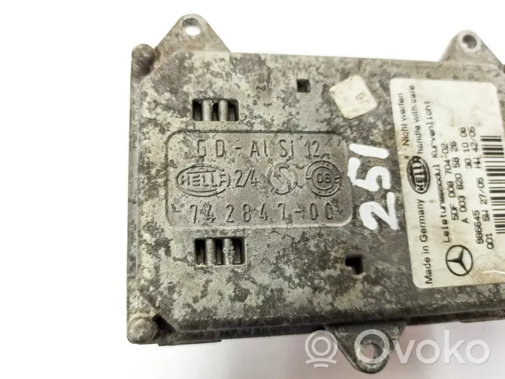 Mercedes-Benz R W251 Module de ballast de phare Xenon A0038205826