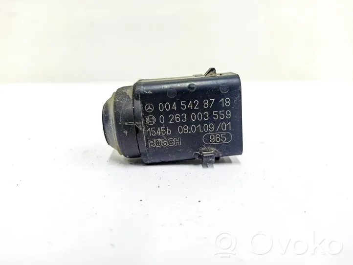 Mercedes-Benz R W251 Capteur de stationnement PDC 0045428718