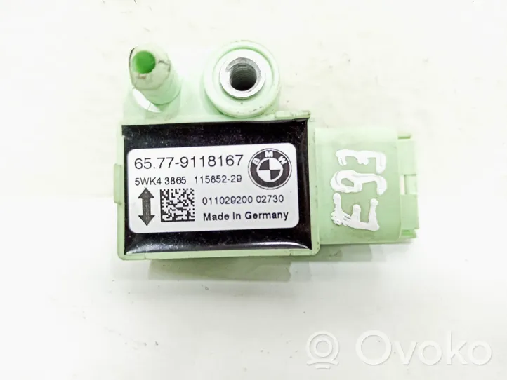 BMW 3 E92 E93 Gaisa spilvenu trieciensensors 9118167