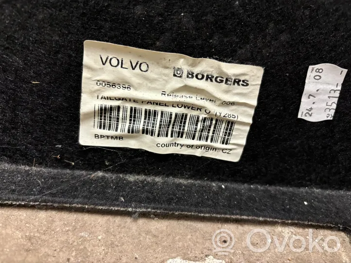 Volvo V70 Tapicerka bagażnika / Komplet 39862990