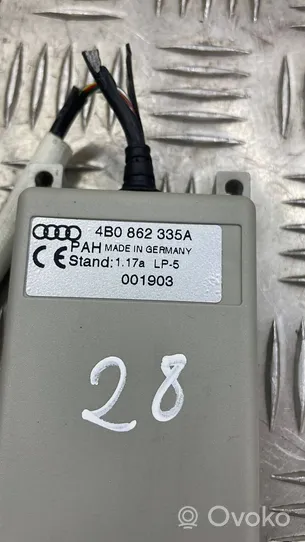 Audi A6 S6 C5 4B Puhelimen käyttöyksikkö/-moduuli 4B0862335A