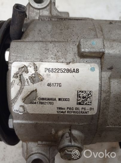 Chrysler Pacifica Kompresor / Sprężarka klimatyzacji A/C P68225206AB