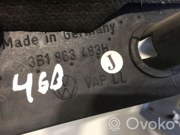 Volkswagen PASSAT B5 Muu kynnyksen/pilarin verhoiluelementti 3B1863483H
