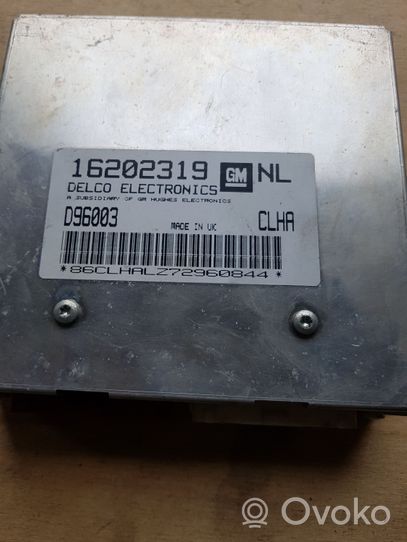 Opel Vectra B Sterownik / Moduł ECU 16202319