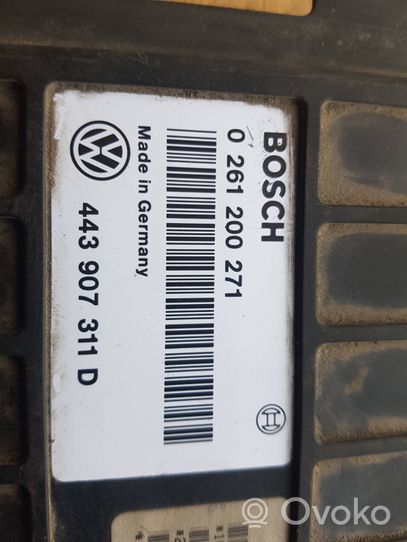 Volkswagen PASSAT B3 Sterownik / Moduł ECU 443907311D