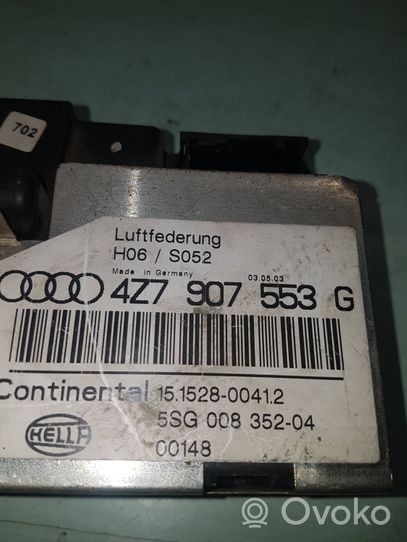 Audi A6 Allroad C6 Blocco valvola della sospensione pneumatica 4Z7907553G